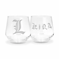 ABYstyle Gl&auml;ser-Set Death Note 2-tlg. Kira & L, 2-tlg., Glas