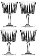 RCR Cocktailglas RCR Timeless Cocktailglas 4er Set, Kristallglas