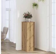 vidaXL Blumenst&auml;nder, Pflanzenst&auml;nder Artisan-Eiche 33x33x100 cm Holzwerkstoff