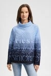 SOCCX Sweater mit Seitenschlitze