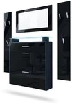 Vladon Garderoben-Set Malea, (Garderobenset bestehend aus 1 H&auml;ngeschuhschrank,...