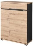 Vito Schuhschrank SEDEO, Artisan Eiche Dekor, Graphitfarben, (1er Set) mit 2...