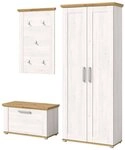 Inn.Furn Garderoben-Set Mirano, (3-St)