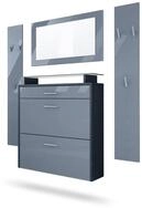 Vladon Garderoben-Set Malea, (Garderobenset bestehend aus 1 H&auml;ngeschuhschrank,...