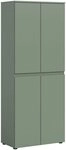 xonox.home Mehrzweckschrank in Smoke Green Nachbildung B/H/T ca.: 70 x 175 x 37...
