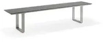 NIEHOFF GARDEN Gartenbank grau 160 cm x 46 cm x 40 cm