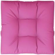 vidaXL Sitzauflage Palettenkissen Rosa 70x70x12 cm Stoff, (1 St)