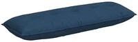 vidaXL R&uuml;ckenkissen R&uuml;ckenkissen Blau 140 x 19 x 50 cm Stoff, 1-tlg.