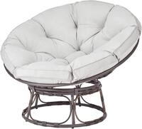 osoltus Relaxsessel osoltus UFO Moon Lounge Gartensessel Papason II mit Kissen