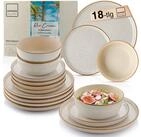 S&Auml;NGER Tafelservice Rio Geschirrset (18-tlg), 6 Personen, Steingut, Handmade,...