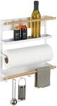 WENKO K&uuml;chenregal Modell Magna, magnetisches Regal mit K&uuml;chenrollenhalterung,