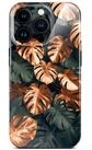 ONEFLOW Handyh&uuml;lle f&uuml;r iPhone 14 Pro H&uuml;lle d&uuml;nn Flower Cover Gr&uuml;n Gold 6,1...