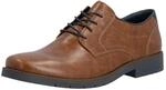 Schn&uuml;rschuh RIEKER, Herren, Gr. 41, braun, Lederimitat, festlich, Schuhe