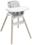 Chicco Hochstuhl Zest Plus Wooden Grey, mit abnehmbarem Tablett