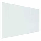 vidaXL Bodenplatte Feuerstelle Glasplatte Transparent 100 x 60 cm Glas, (1-St)