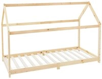 ML-DESIGN Spielbett Hausbett Kinderbett inkl. Lattenrost kreativ Bodenbett f&uuml;r