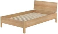 ERST-HOLZ Massivholzbett Einzelbett Metallfrei 120 x 200 cm Massives Buchenholz,