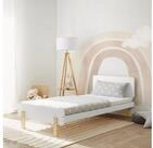 Homestyle4u Kinderbett 90x200 Kinderzimmer Holzbett Einzelbett Jugendbett...