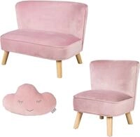 roba&reg; Kindersitzgruppe Lil Sofa, (Set, 3-tlg), bestehend aus Kindersofa,