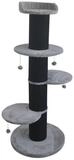 DUVO+ Kratzbaum Kratzbaum Gianni grau/schwarz
