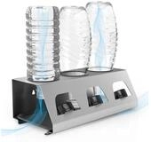 Intirilife Flaschenhalter, (1-St), Edelstahl Abtropfgestell Flaschenst&auml;nder