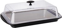 APS Buffet-Vitrine Thermo Tablett Set, Edelstahl, Kunststoff, (Set, 1-tlg), mit