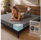 Klappmatratze LUISA G&auml;stematratze, 3-fach faltbar, Gel Memory Foam, 15 cm hoch,