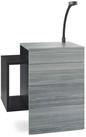 Vladon Nachttisch Queens (Nachttischschrank mit 2 Schubladen, und 1 seitlichem...