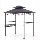 COSTWAY Grillpavillon, 242 x 153 x 250 cm BBQ Pavillon