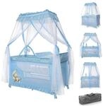 Lorelli Baby-Reisebett Reisebett, Laufstall Magic Sleep, 2 Ebenen Baldachin...