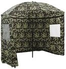 vidaXL Sonnenschirm Angel-Regenschirm Tarnung 220 x 185 cm Oxford-Polyester