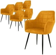 ML-DESIGN Stuhl Esszimmerstuhl ergonomisch & gepolstert, Esstischstuhl mit