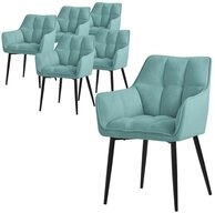 ML-DESIGN Polsterstuhl Esszimmerstuhl mit dickem gepolsterter Sitz R&uuml;cken- und