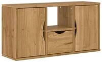 vidaXL TV-Schrank TV-Schrank mit Schublade ODDA 79x24x40 cm Massivholz Kiefer...