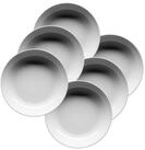 M&Auml;SER Suppenteller BARCA, Suppenteller Set, Porzellan, (6 St), Teller Set