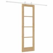 vidaXL Haust&uuml;r Schiebet&uuml;r ORKDAL Natur 61 x 198,5 cm (1-St)