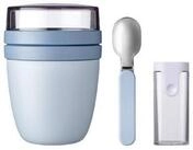 Mepal Lunchbox Ellipse Lunchpot + Faltbarer L&ouml;ffel 500 + 200 ml, Material-Mix,