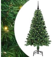 vidaXL LED Baum K&uuml;nstlicher Weihnachtsbaum mit 150 LEDs mit St&auml;nder Gr&uuml;n 150...
