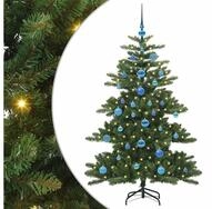 vidaXL K&uuml;nstlicher Weihnachtsbaum K&uuml;nstlicher klappbarer Weihnachtsbaum Gr&uuml;n...