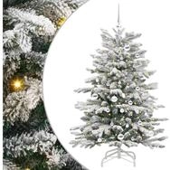 vidaXL K&uuml;nstlicher Weihnachtsbaum K&uuml;nstlicher klappbarer Weihnachtsbaum Wei&szlig;...