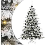 vidaXL K&uuml;nstlicher Weihnachtsbaum K&uuml;nstlicher klappbarer Weihnachtsbaum Wei&szlig;...