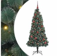 vidaXL K&uuml;nstlicher Weihnachtsbaum K&uuml;nstlicher vorbeleuchteter Weihnachtsbaum...
