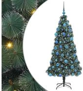 vidaXL K&uuml;nstlicher Weihnachtsbaum K&uuml;nstlicher vorbeleuchteter Weihnachtsbaum...