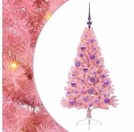 vidaXL K&uuml;nstlicher Weihnachtsbaum K&uuml;nstlicher vorbeleuchteter Weihnachtsbaum...