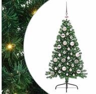vidaXL K&uuml;nstlicher Weihnachtsbaum K&uuml;nstlicher vorbeleuchteter Weihnachtsbaum...