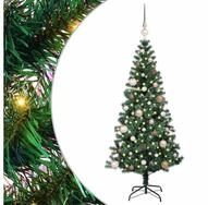 vidaXL K&uuml;nstlicher Weihnachtsbaum K&uuml;nstlicher vorbeleuchteter Weihnachtsbaum...
