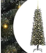 vidaXL LED Baum K&uuml;nstlicher Weihnachtsbaum mit 150 LEDs mit St&auml;nder Gr&uuml;n 150...