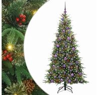 vidaXL K&uuml;nstlicher Weihnachtsbaum K&uuml;nstlicher klappbarer Weihnachtsbaum Gr&uuml;n...