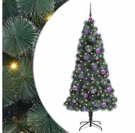 vidaXL K&uuml;nstlicher Weihnachtsbaum K&uuml;nstlicher vorbeleuchteter Weihnachtsbaum...