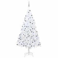 vidaXL K&uuml;nstlicher Weihnachtsbaum K&uuml;nstlicher Weihnachtsbaum mit Beleuchtung &